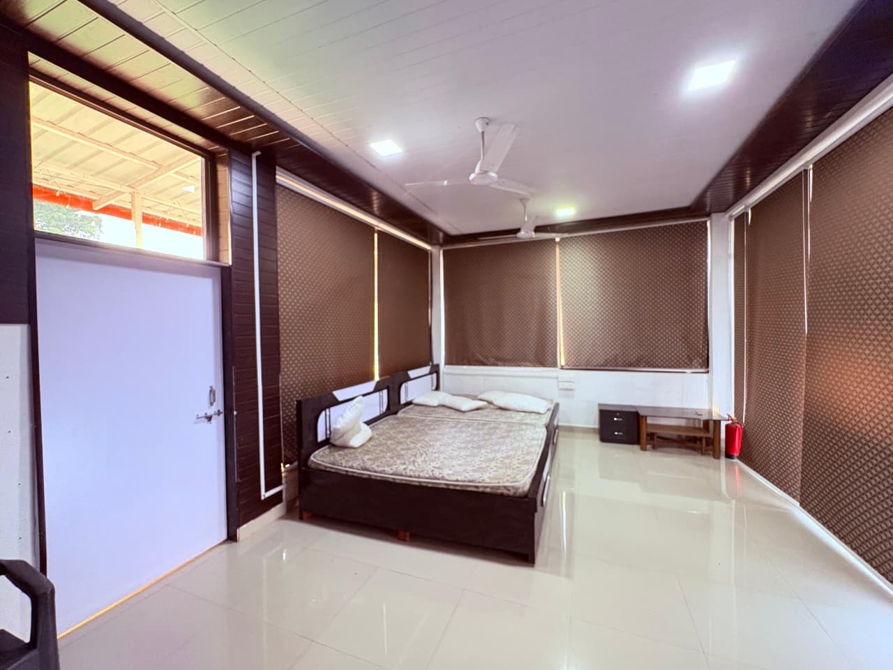 Glass House bedroom